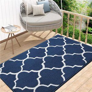 Indoor Door Mat, 48x32, Non-Slip Absorbent Resist Dirt Entrance Mat, Washable